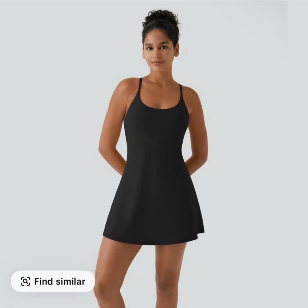 HALARA Black Mini Dress